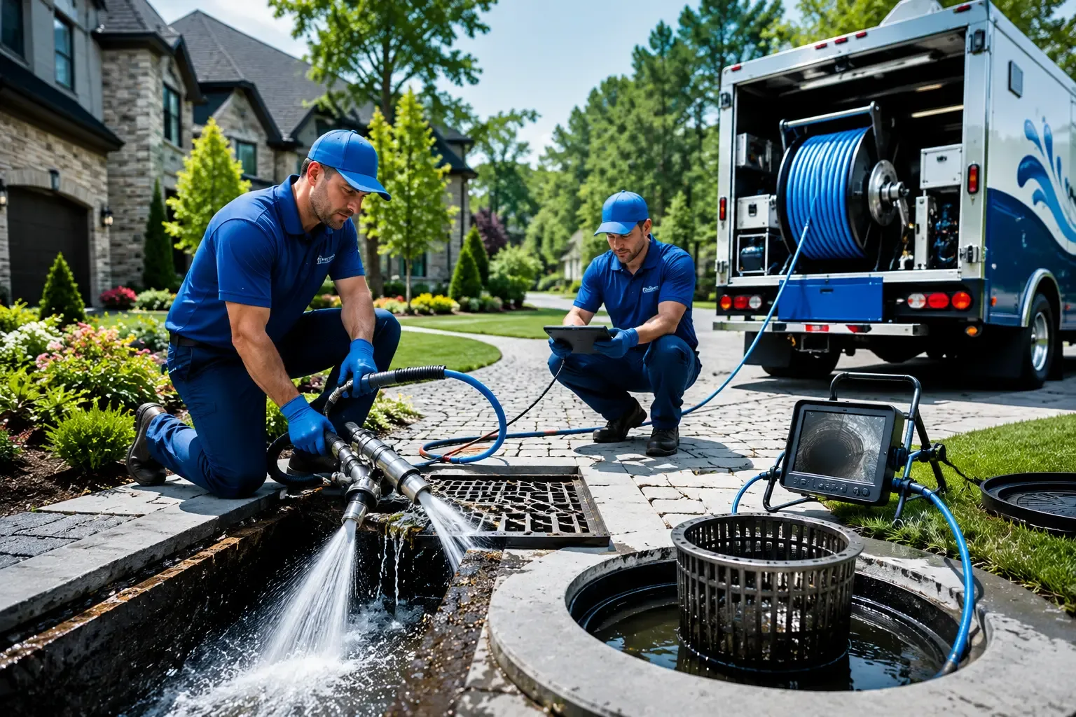 Local outdoor drain cleaning professionals in Baker, WV
