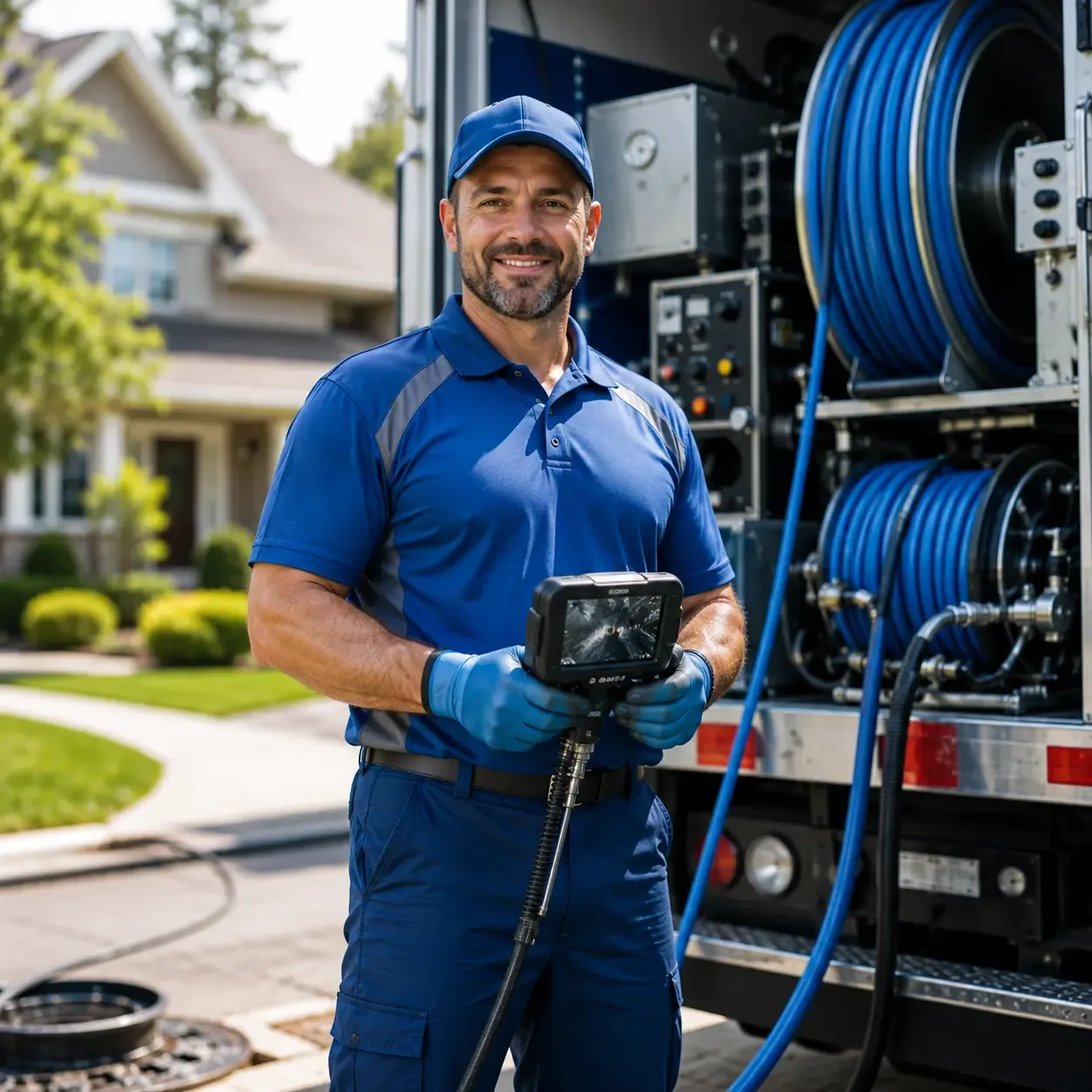 Local outdoor drain cleaning specialists in Baker, WV